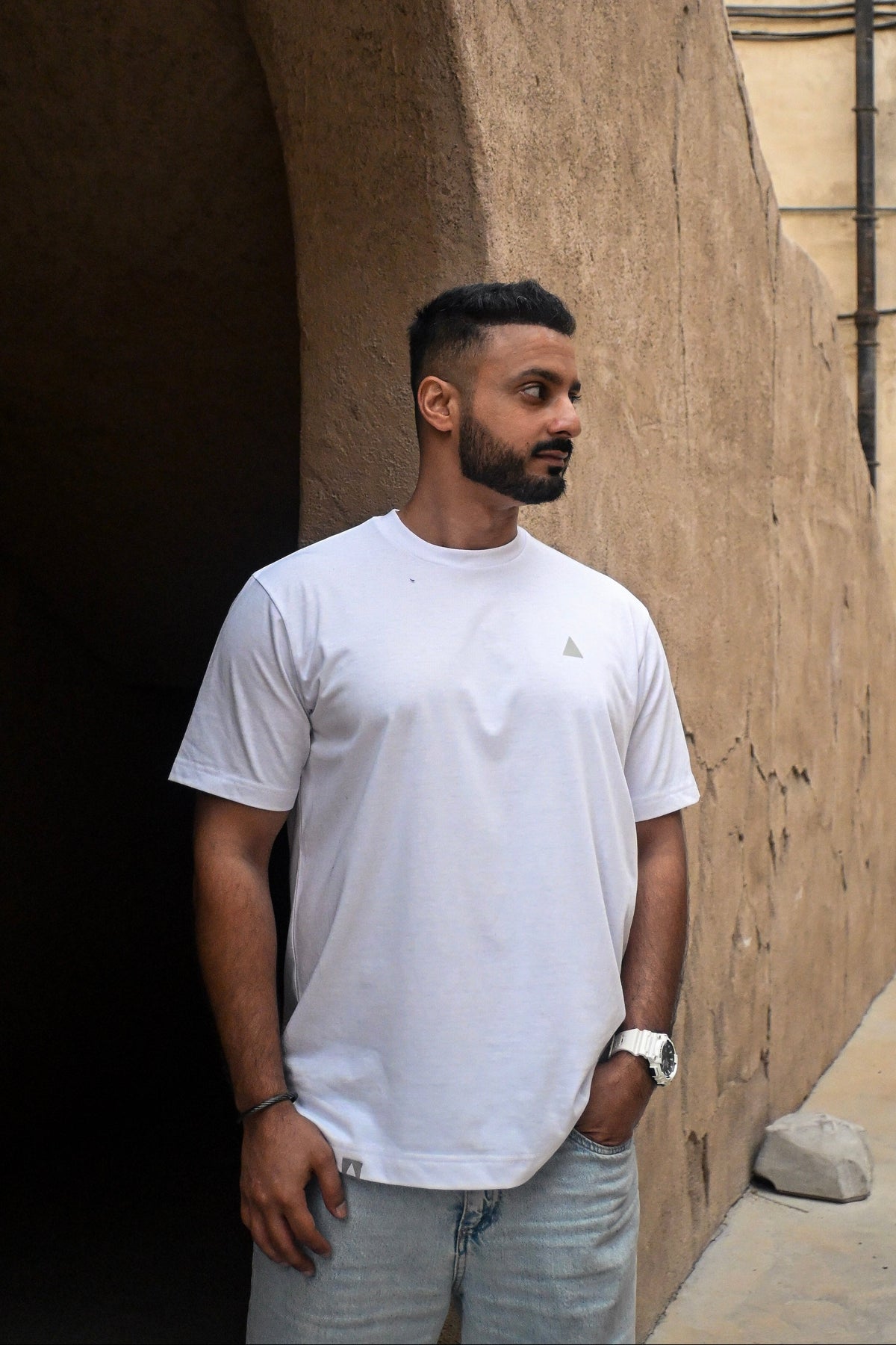 Signature White T Shirt