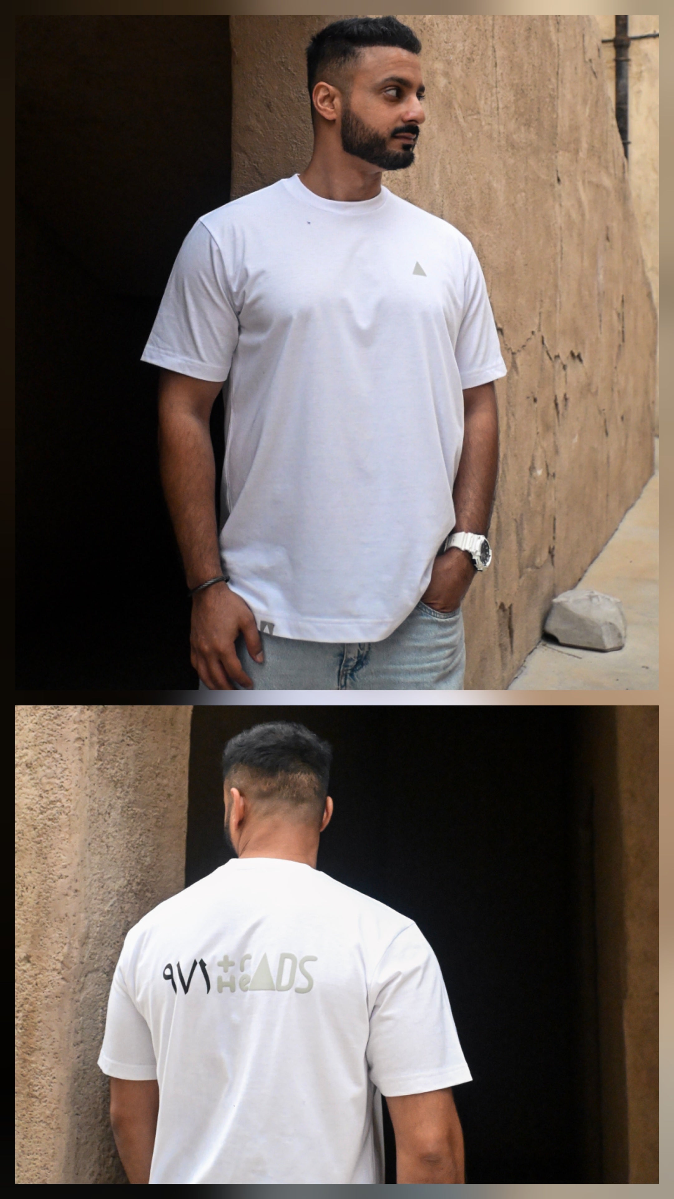 Signature White T Shirt