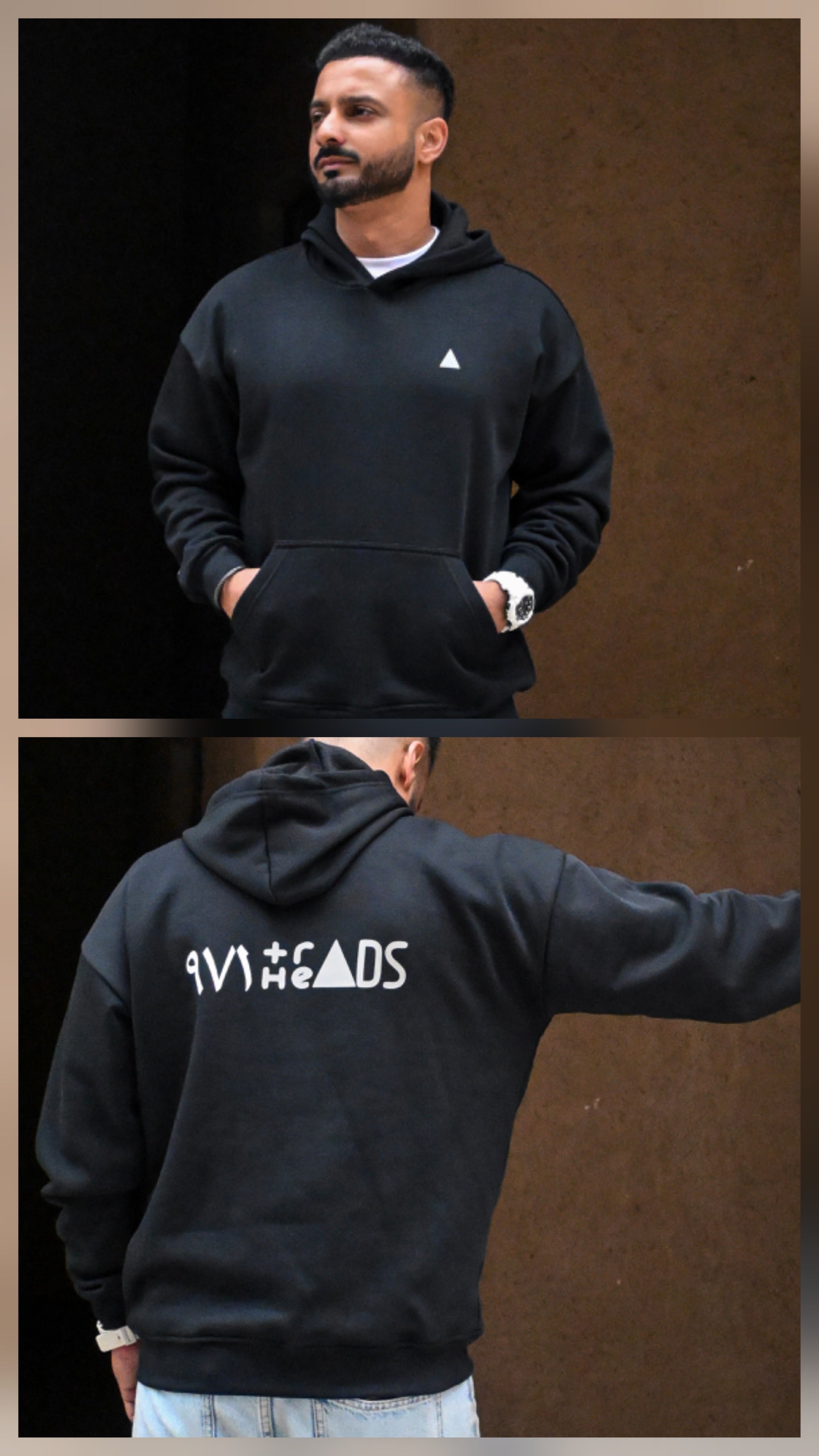 Signature Black Hoodie